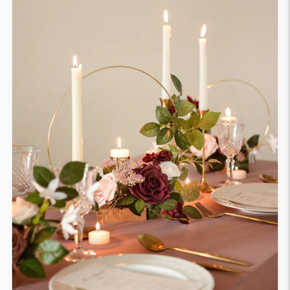 Centerpiece Lings Romantic Marsala
